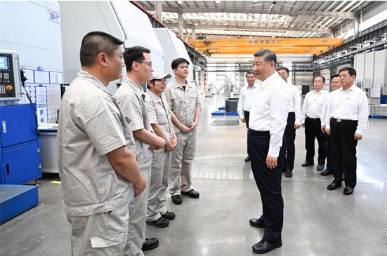 习近平：坚定信心推动高质量发展高效能治理 奋力谱写中原大地推进中国式现代化新篇章